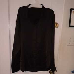 Ralph Lauren | Women's Brown Button Down Shirt